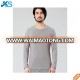 Winter Men's 100%cotton Plain Blank O Neck Casual Pajamas Wholesale Customized