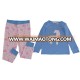 new stylish 100% cotton Long sleeve children/baby/kid pretty pajamas/sleepwear/homewear set